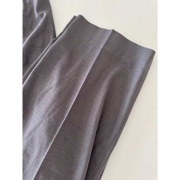 Shaquille O’Neal XLG Gray Plaid Men's Stretch Classic Fit Suit Pants 48W-32L - Picture 11 of 14